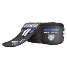 Кистьові бинти Power System PS-3500 Wrist Wraps Blue/Black