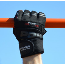 Рукавички для фітнесу Power System PS-2800 Power Grip Black XL Рукавички для фітнесу Power System PS-2800 Power Grip Black XL