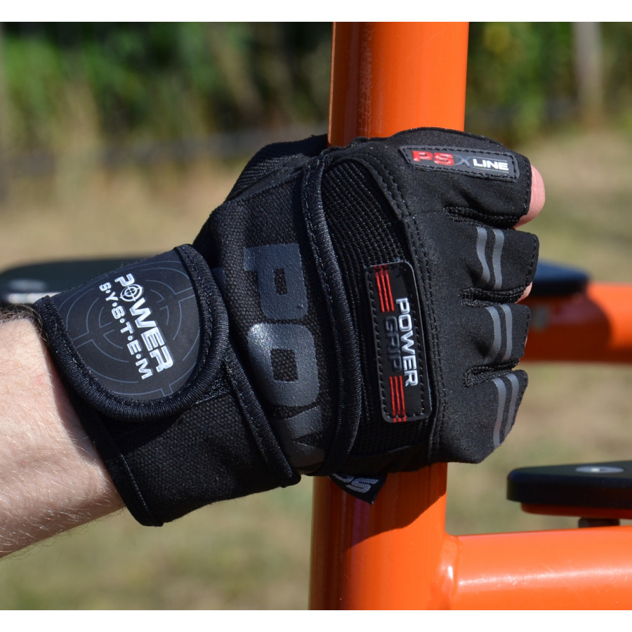 Рукавички для фітнесу Power System PS-2800 Power Grip Black XL