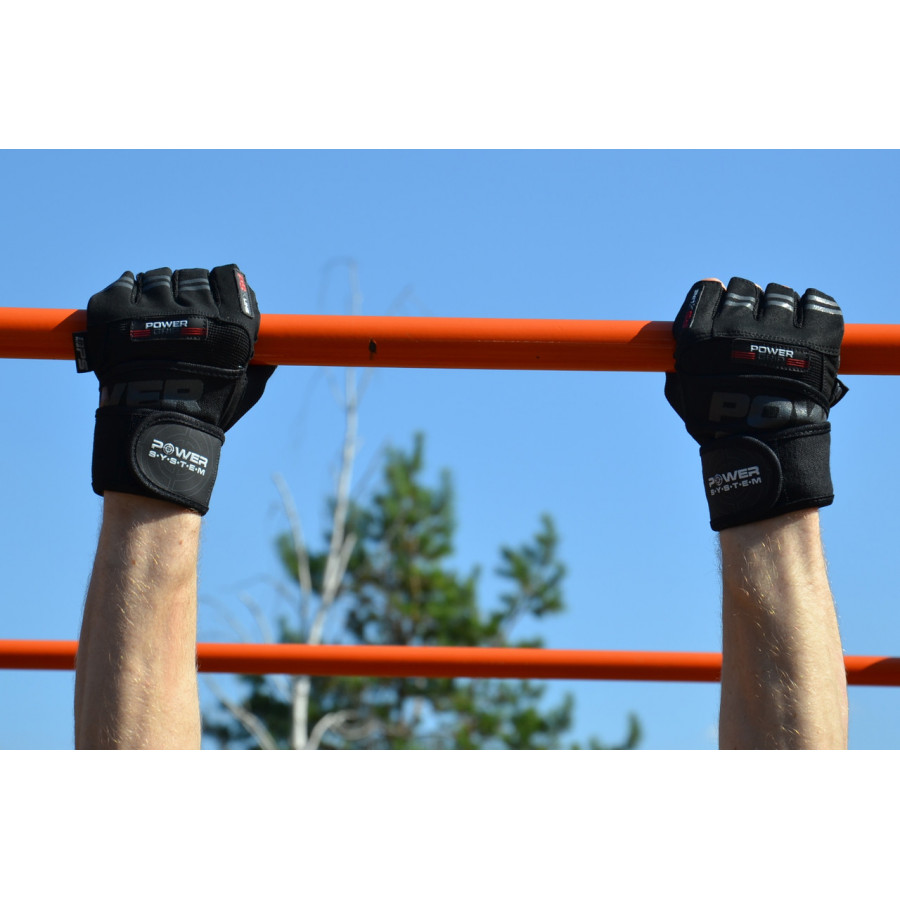 Рукавички для фітнесу Power System PS-2800 Power Grip Black XL