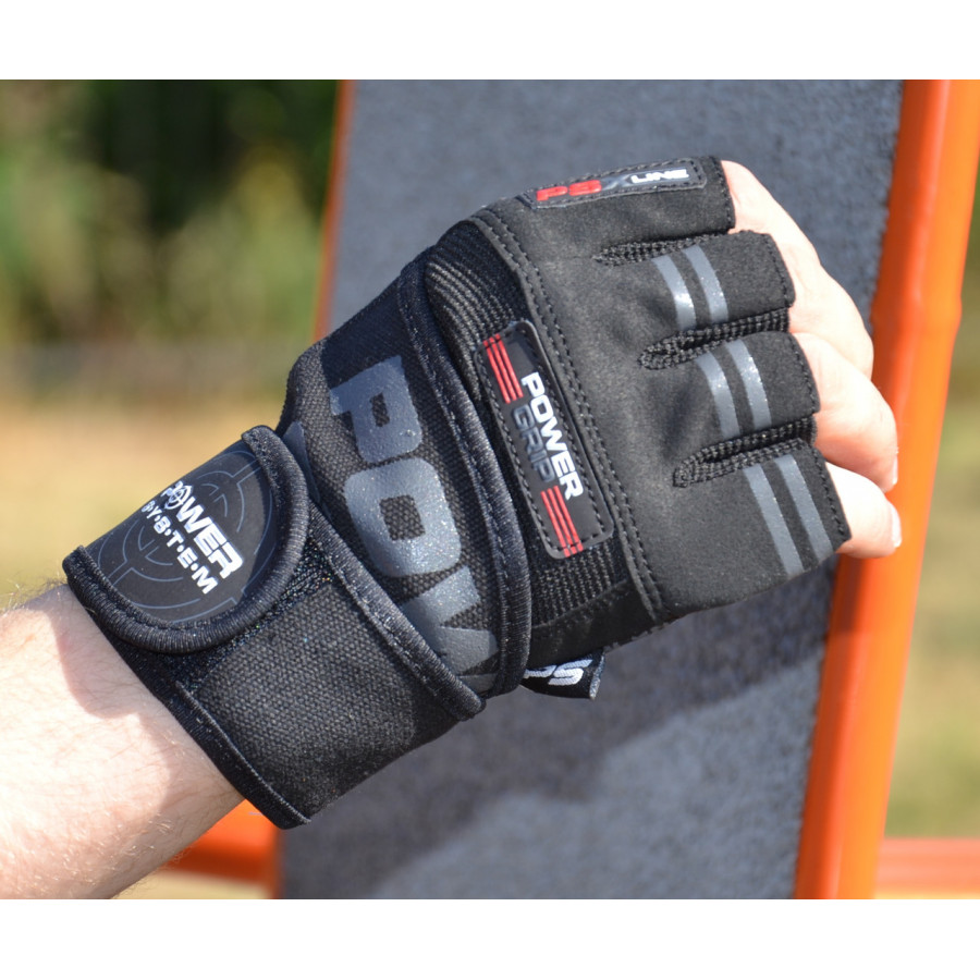 Рукавички для фітнесу Power System PS-2800 Power Grip Black XL