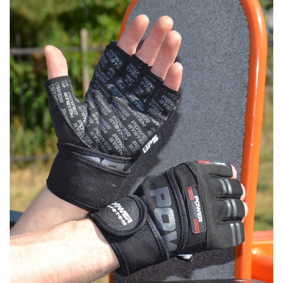 Рукавички для фітнесу Power System PS-2800 Power Grip Black XL