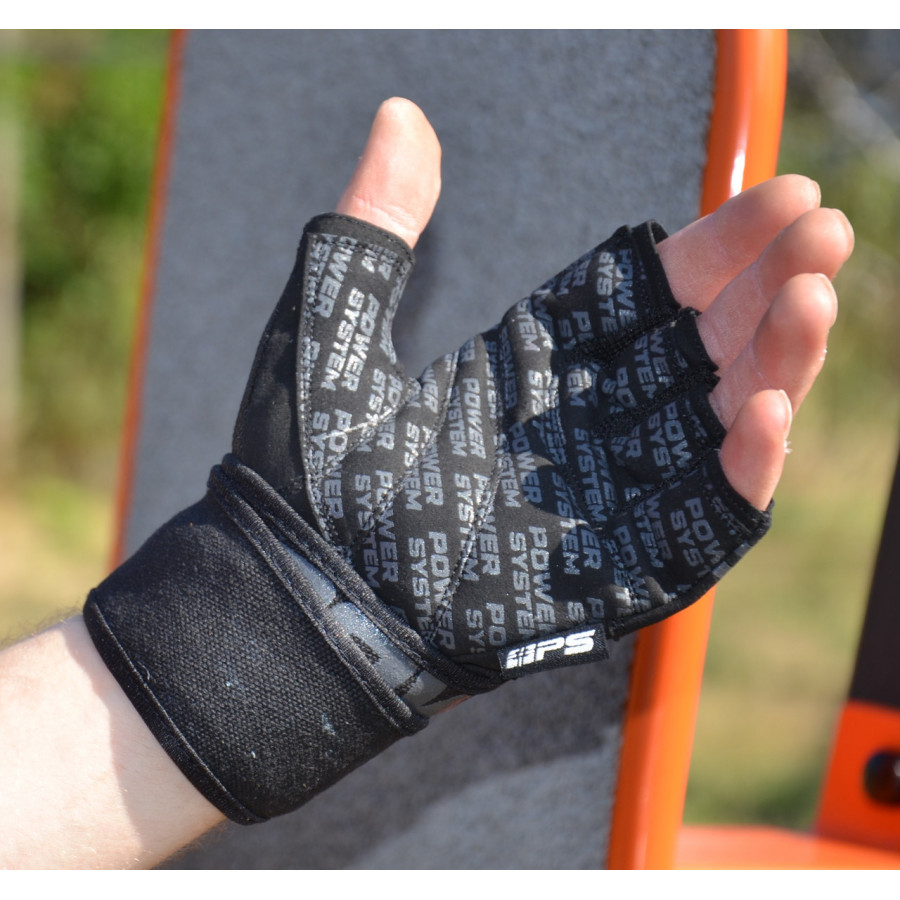 Рукавички для фітнесу Power System PS-2800 Power Grip Black XL