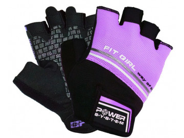 Рукавички для фітнесу Power System PS-2920 Fit Girl Evo Purple M
