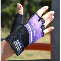 Рукавички для фітнесу Power System PS-2920 Fit Girl Evo Purple M Рукавички для фітнесу Power System PS-2920 Fit Girl Evo Purple M
