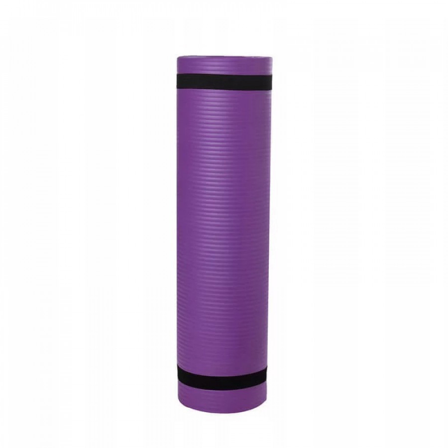 Килимок для йоги та фітнесу Power System PS-4017 NBR Fitness Yoga Mat Plus Purple (180х61х1)