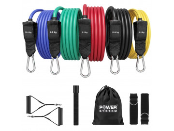 Набір трубчастих еспандерів Power System PS-4099 Total Expander Set 5шт.