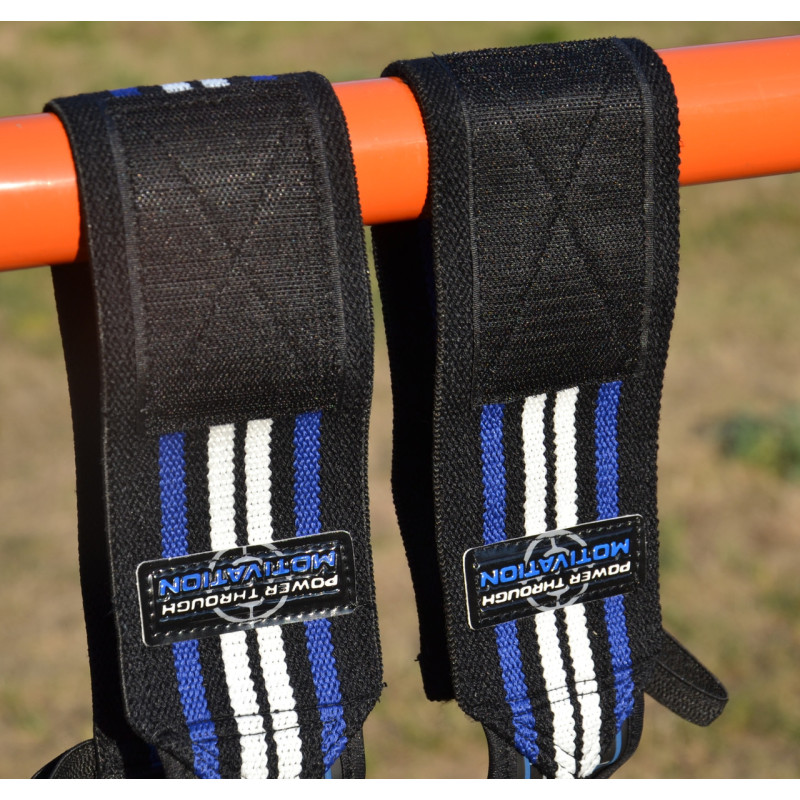 Кистьові бинти Power System PS-3500 Wrist Wraps Blue/Black