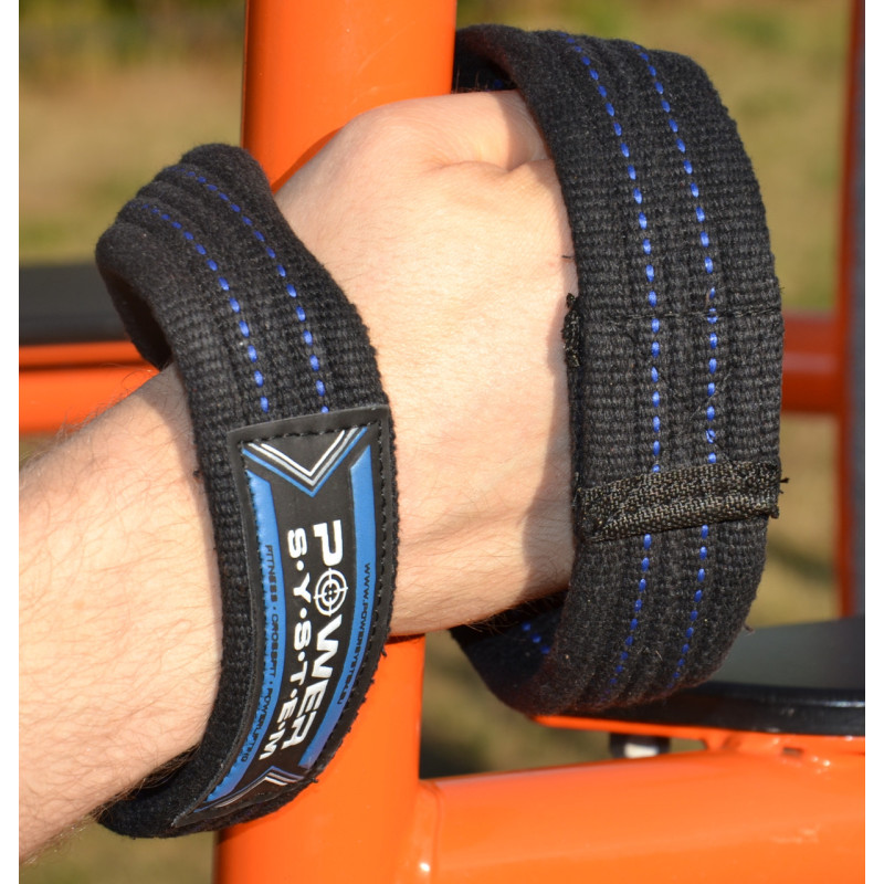 Лямки для тяги (вісмірка) Power System PS-3405 Figure 8 Black/Blue L/XL