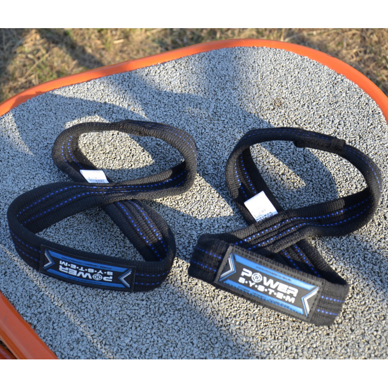 Лямки для тяги (вісмірка) Power System PS-3405 Figure 8 Black/Blue L/XL