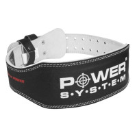 Пояс для важкої атлетики Power System PS-3250 Power Basic, XL, шкіра, чорний