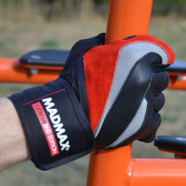 Рукавички для фітнесу MadMax MFG-568 Extreme 2nd edition Black/Red XXL Рукавички для фітнесу MadMax MFG-568 Extreme 2nd edition Black/Red XXL