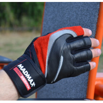 Рукавички для фітнесу MadMax MFG-568 Extreme 2nd edition Black/Red XXL Рукавички для фітнесу MadMax MFG-568 Extreme 2nd edition Black/Red XXL
