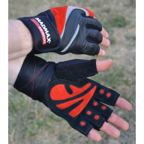 Рукавички для фітнесу MadMax MFG-568 Extreme 2nd edition Black/Red XXL Рукавички для фітнесу MadMax MFG-568 Extreme 2nd edition Black/Red XXL