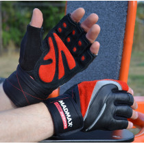 Рукавички для фітнесу MadMax MFG-568 Extreme 2nd edition Black/Red XXL Рукавички для фітнесу MadMax MFG-568 Extreme 2nd edition Black/Red XXL