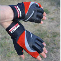 Рукавички для фітнесу MadMax MFG-568 Extreme 2nd edition Black/Red XXL Рукавички для фітнесу MadMax MFG-568 Extreme 2nd edition Black/Red XXL