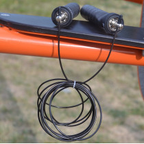 Скакалка швидкісна на підшипниках PowerPlay 4208 Fitness Jump Rope Чорна (3m.) Скакалка швидкісна на підшипниках PowerPlay 4208 Fitness Jump Rope Чорна (3m.)
