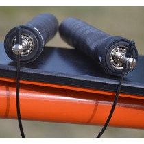 Скакалка швидкісна на підшипниках PowerPlay 4208 Fitness Jump Rope Чорна (3m.) Скакалка швидкісна на підшипниках PowerPlay 4208 Fitness Jump Rope Чорна (3m.)