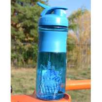 Шейкер спортивний (пляшка) BlenderBottle SportMixer Flip 28oz/820ml Cyan Шейкер спортивний (пляшка) BlenderBottle SportMixer Flip 28oz/820ml Cyan