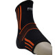 Бандажи на голеностоп Power System PS-6022 Ankle Support Evo Black/Orange (2шт.), Размер XL, Эластан, Черно-оранжевый