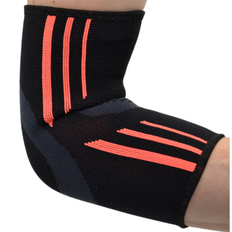 Налокітники Power System PS-6020 Elbow Support Evo Black/Orange (2шт.) M