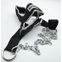 Тяга для шиї Power System PS-4039 Head Harness Black/Blue Тяга для шиї Power System PS-4039 Head Harness Black/Blue