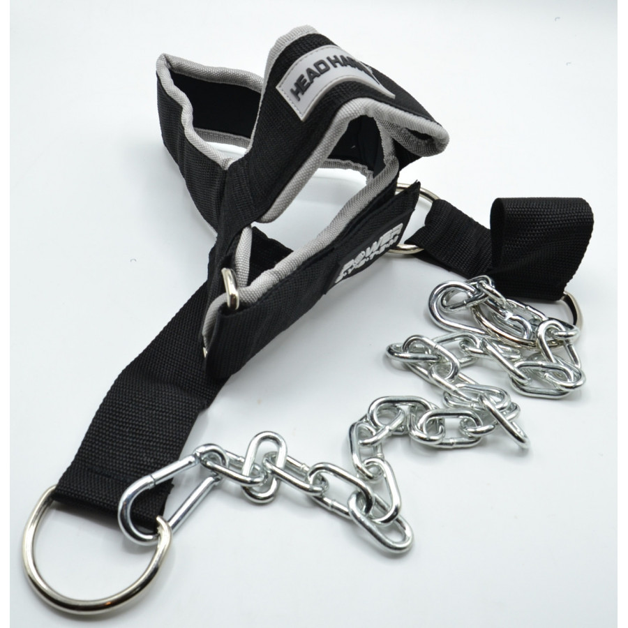 Тяга для шиї Power System PS-4039 Head Harness Black/Blue