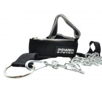 Тяга для шиї Power System PS-4039 Head Harness Black/Blue Тяга для шиї Power System PS-4039 Head Harness Black/Blue
