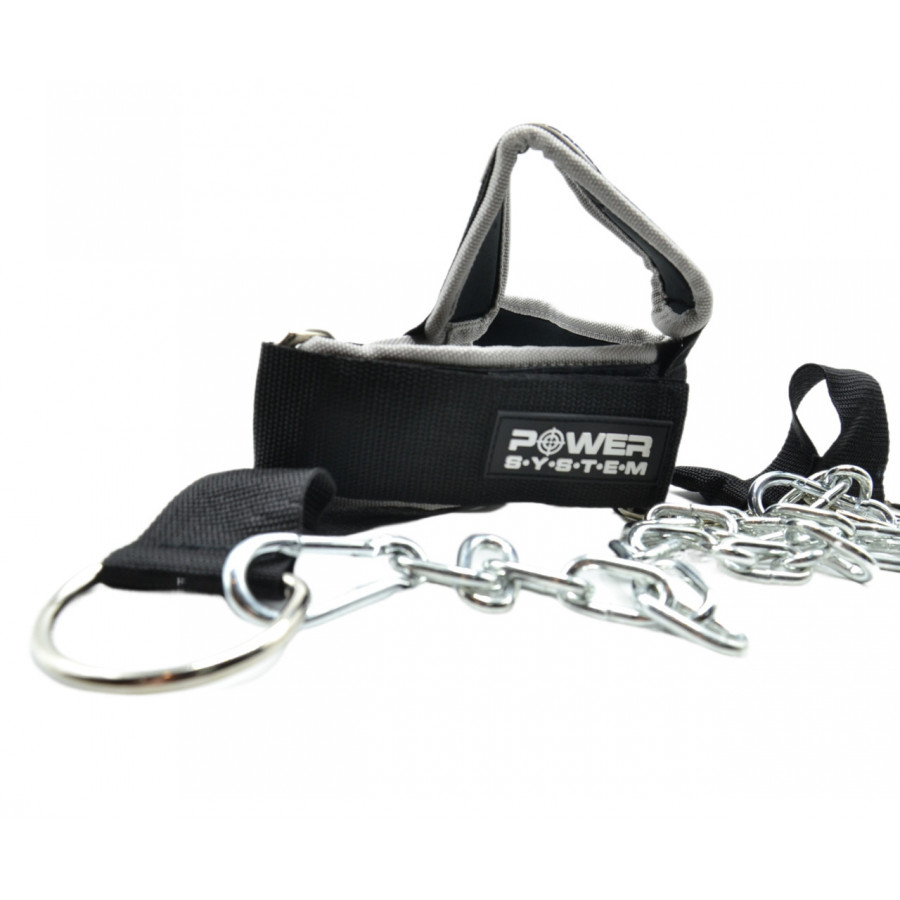 Тяга для шиї Power System PS-4039 Head Harness Black/Blue