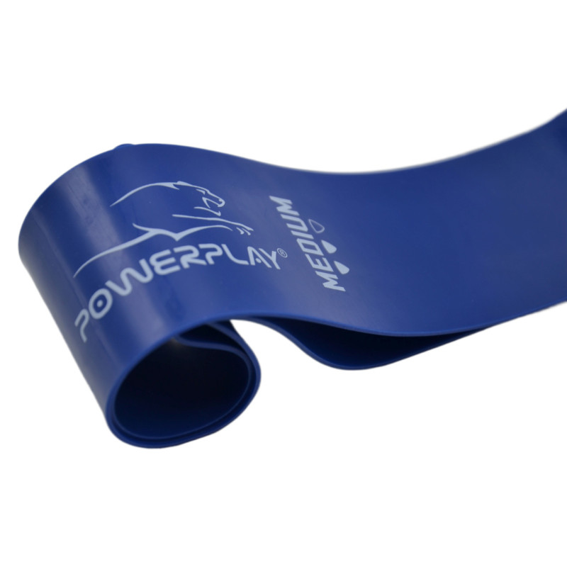 Резинка для фітнесу PowerPlay 4114 Mini Power Band 1мм. Medium Сіня (8-12кг)
