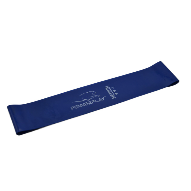 Резинка для фітнесу PowerPlay 4114 Mini Power Band 1мм. Medium Сіня (8-12кг)