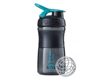 Шейкер спортивний (пляшка) BlenderBottle SportMixer Flip 20oz/590ml Black/Teal