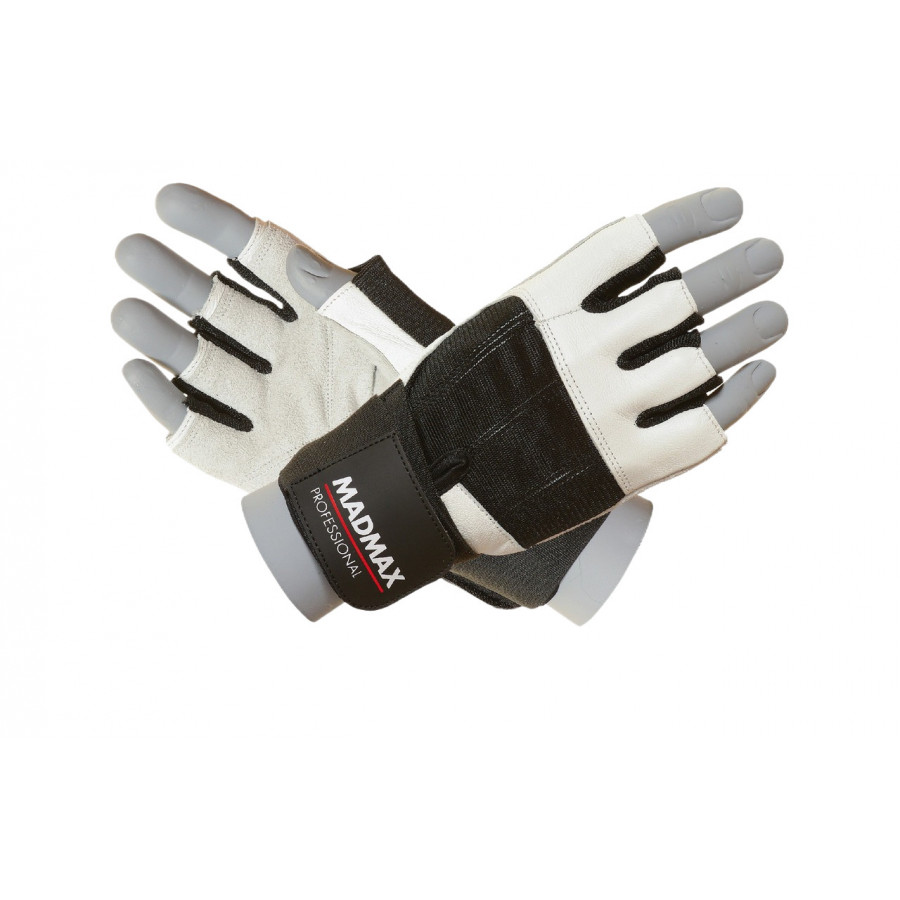 Рукавички для фітнесу MadMax MFG-269 Professional White XXL