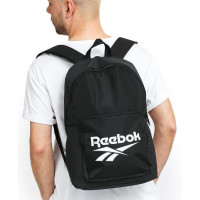 Рюкзак спортивний легкий для залу, подорожей і міста 20L Reebok чорний