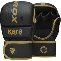 Перчатки для ММА RDX F6 KARA Matte Golden Plus L/XL