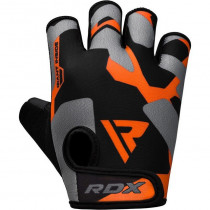Рукавички для фітнесу RDX F6 Sumblimation Orange XXL Рукавички для фітнесу RDX F6 Sumblimation Orange XXL