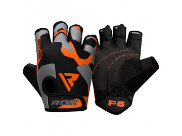 Рукавички для фітнесу RDX F6 Sumblimation Orange XXL