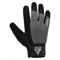 Рукавички для фітнесу RDX W1 Full Finger Plus Grey M Рукавички для фітнесу RDX W1 Full Finger Plus Grey M