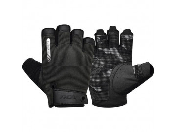 Рукавички для фітнесу RDX T2 Half Black XL