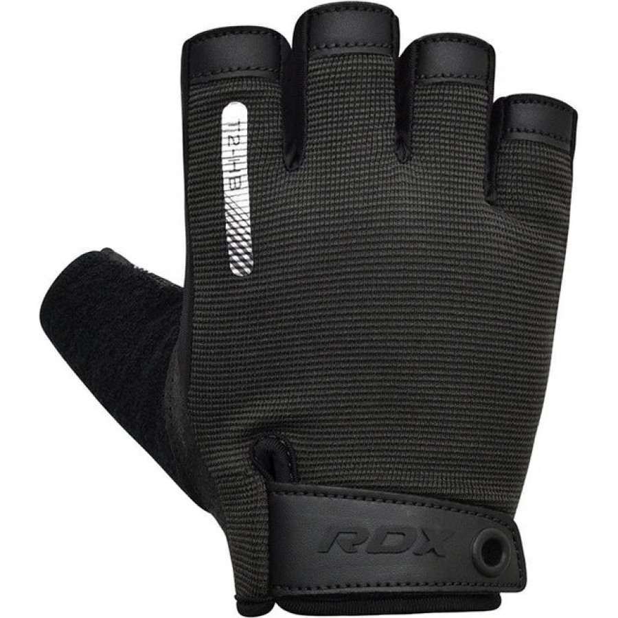 Рукавички для фітнесу RDX T2 Half Black XL