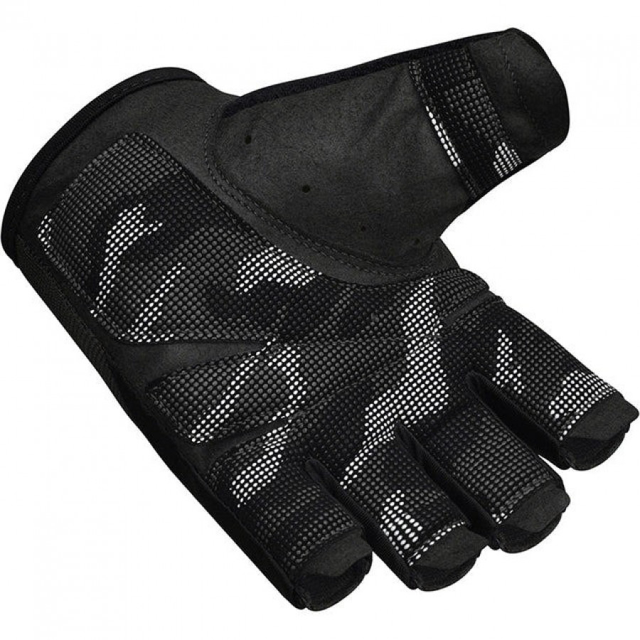 Рукавички для фітнесу RDX T2 Half Black XL