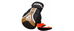 Рукавиці для ММА RDX SHOOTER AURA PLUS T-17 Black Golden XL (капа у комплекті)