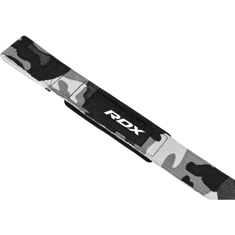 Лямки для тяги RDX W1 Gym Single Strap Camo Gray Plus