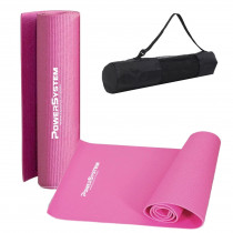 Килимок для йоги та фітнесу Power System PS-4014 PVC Fitness Yoga Mat Pink (173x61x0.6) Килимок для йоги та фітнесу Power System PS-4014 PVC Fitness Yoga Mat Pink (173x61x0.6)