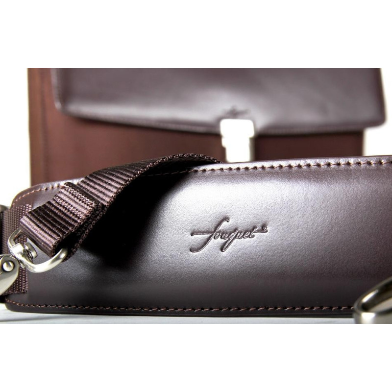 Классический деловой портфель Fouquet NBC-1002M коричневый
