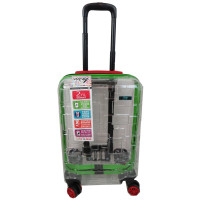 Прозора мала пластикова валіза + комплект органайзерів 42L My Luggage