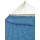 Двомісний гамак SOFT блакитний XXL 200x140 з планками WCG