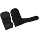 Рукавиці для ММА (Греплінгові рукавички) RDX T15 Noir Inner Matte Black XL