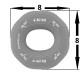 Еспандер кистьовий силіконовий PowerPlay PP-4331 Hand Grip Large 30-35-40 кг. Сірий