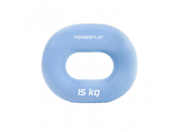 Еспандер кистьовий силіконовий PowerPlay PP-4336 Hand Grip Light 15 кг. Блакитний